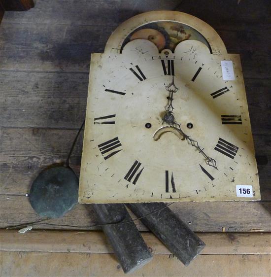 Longcase clock movement